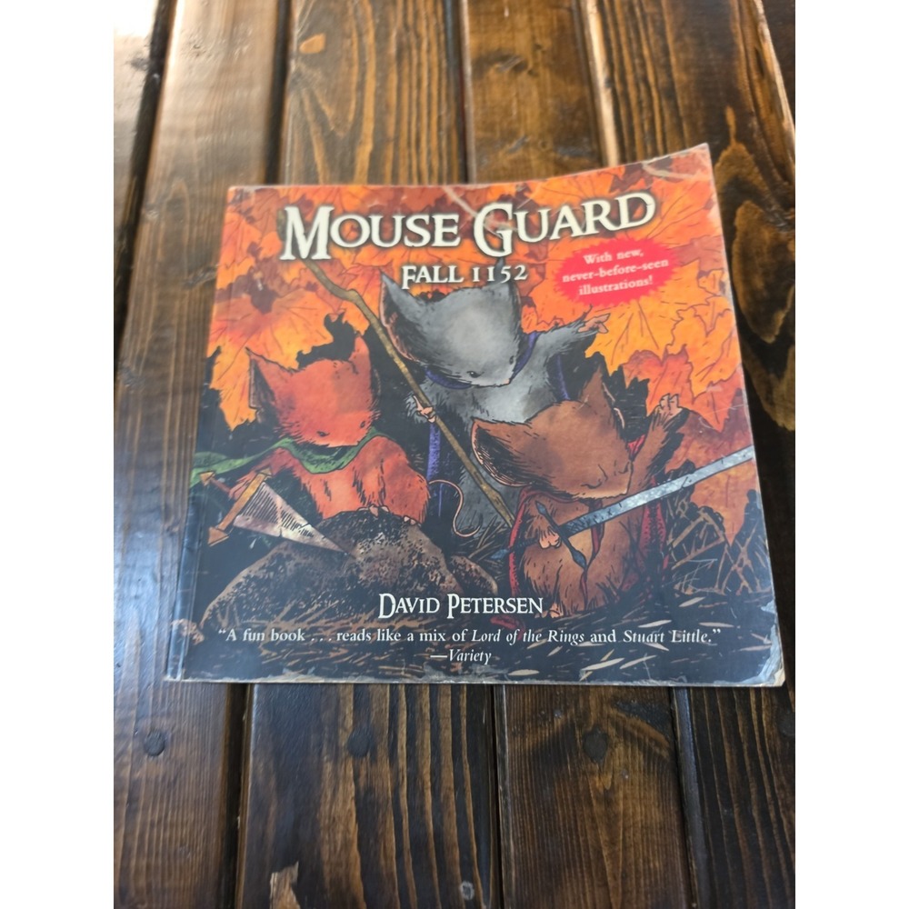 Mouse Guard Volume V: Fall 1152 by David Petersen (2009, Archaia) SOFT COVER